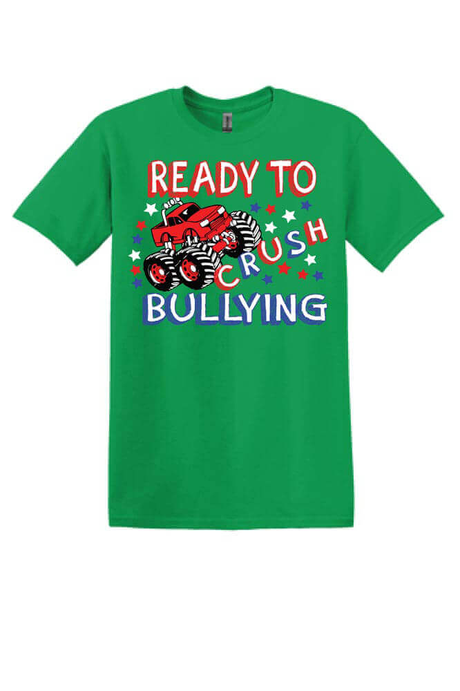 Bullying Prevention Shirt: Ready To Crush Bullying – Customizable Bullying Prevention Shirt: Ready To Crush Bullying – Customizable