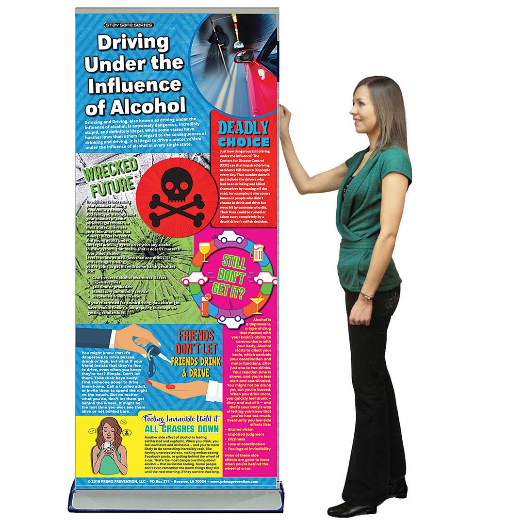 Driving Under The Influence Of Alcohol Retractable Banner