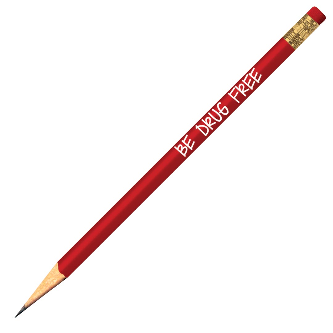 Be Drug Free Pencils (Box of 100)