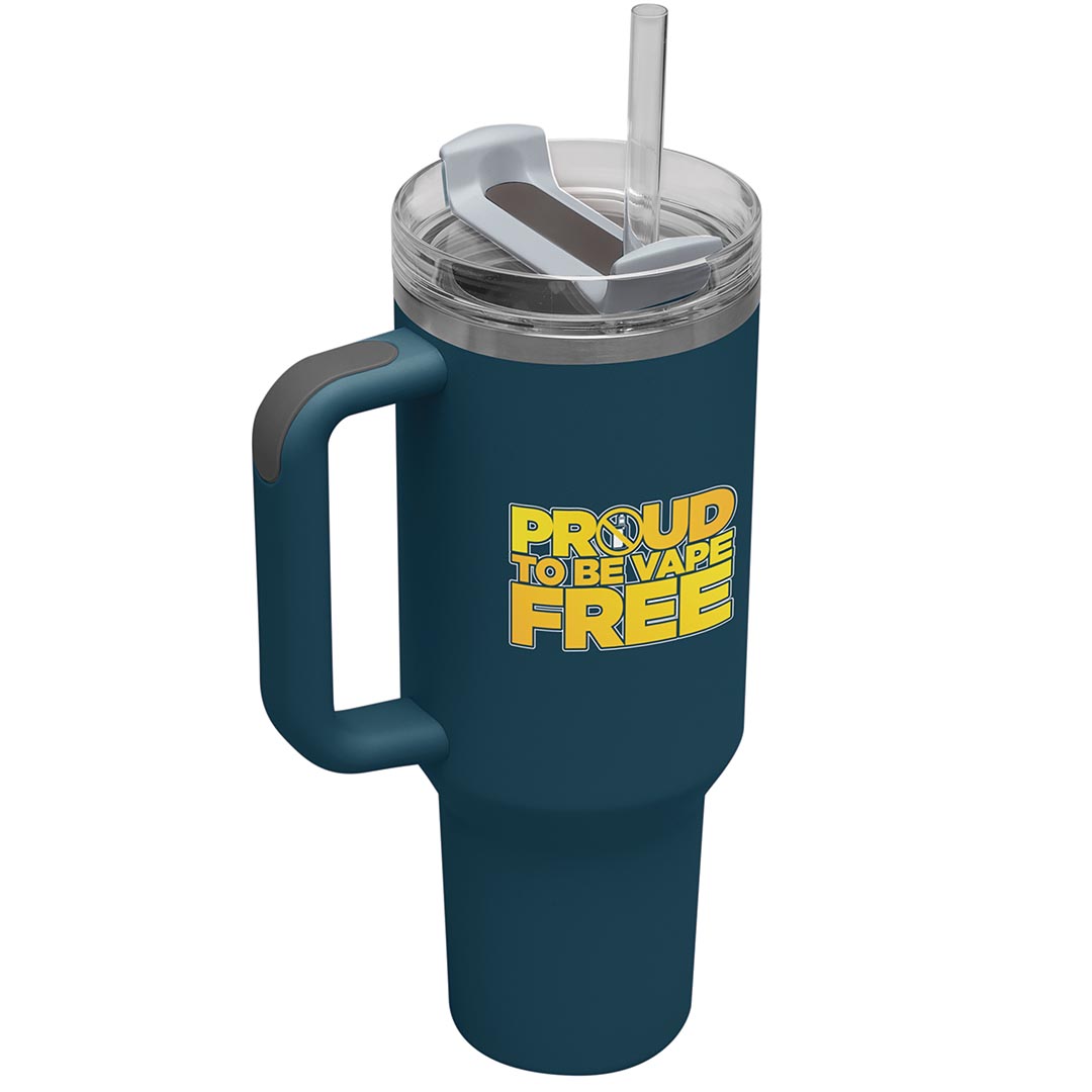 Proud To Be Vape Free Stainless Steel Travel Mug