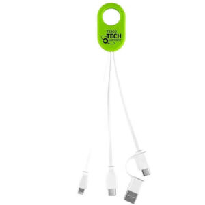 5-in-1 Cell Phone Charging Cable With Type C Adapter