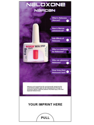 Naloxone (Narcan) Slide Guide – Customizable – Set of 100