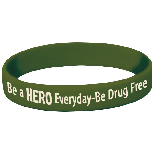 Be A Hero Everyday – Be Drug Free Silicone Bracelet Be A Hero Everyday – Be Drug Free Silicone Bracelet
