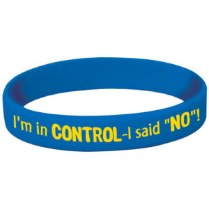 I’m in Control – I Said “NO”! Silicone Bracelet