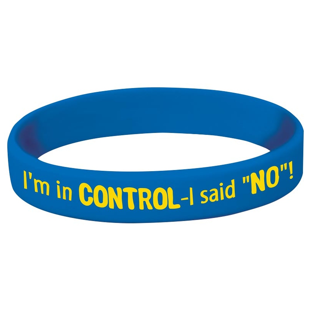 I’m in Control – I Said “NO”! Silicone Bracelet