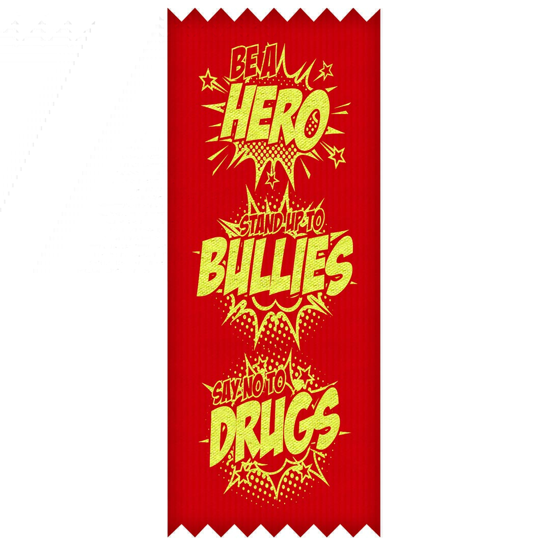 Be A Hero Stand Up To Bullies – STANDARD Ribbons