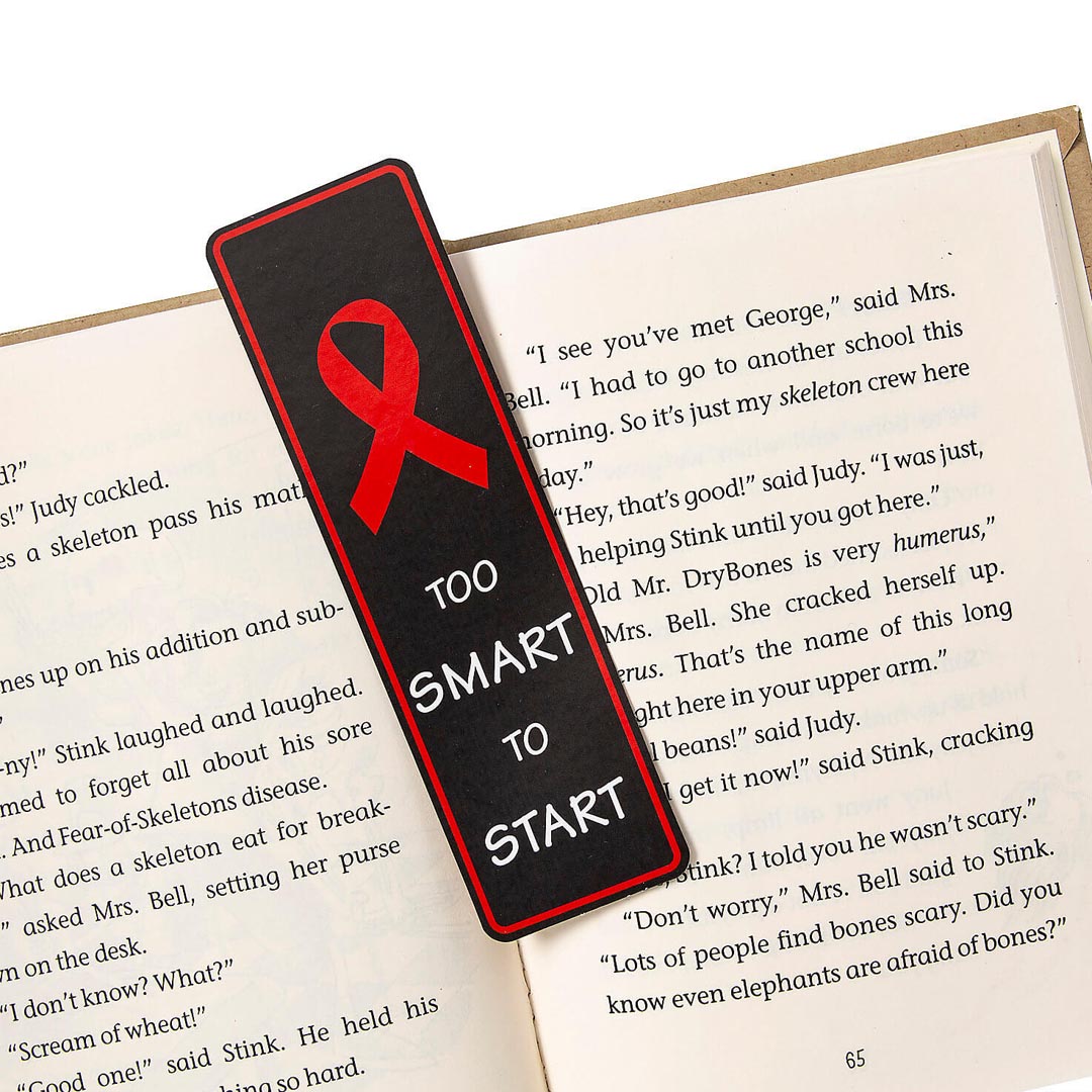 Red Ribbon Week Bookmarks – Set of 48