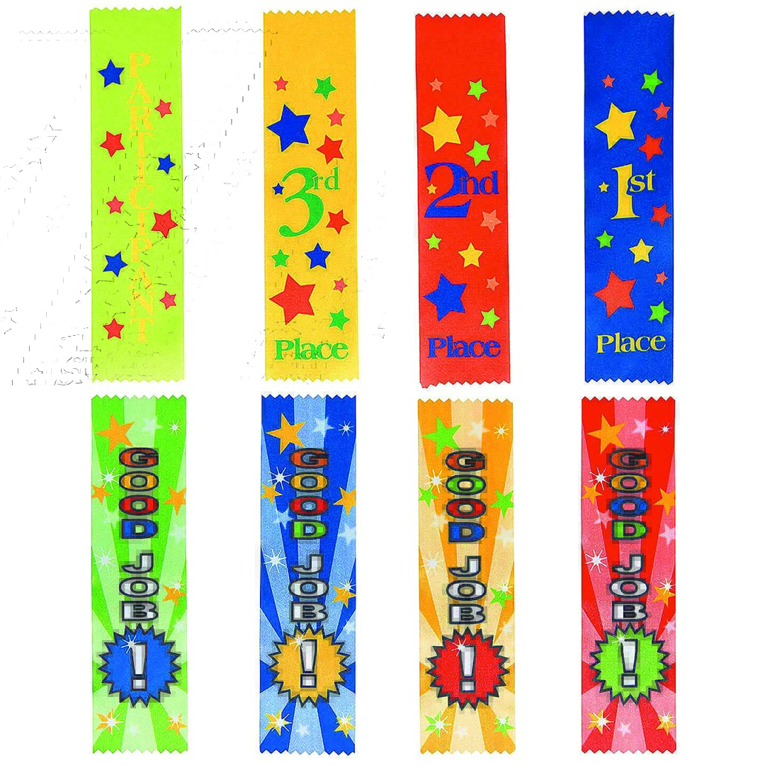 Ribbon: Award Ribbon Assortment – Set of 60