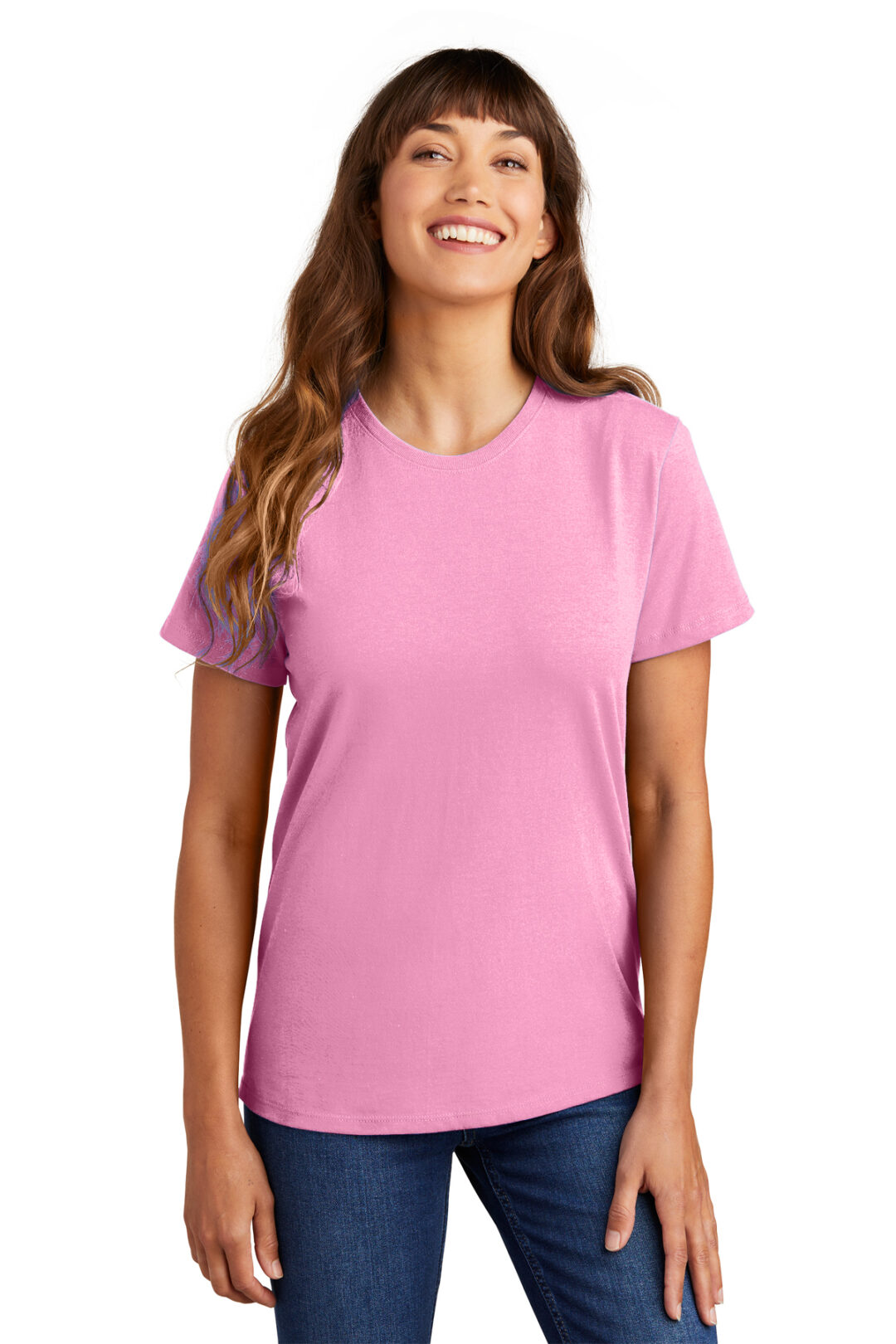 Port & Company Ladies Essential T-Shirt – Embroidered – Customizable
