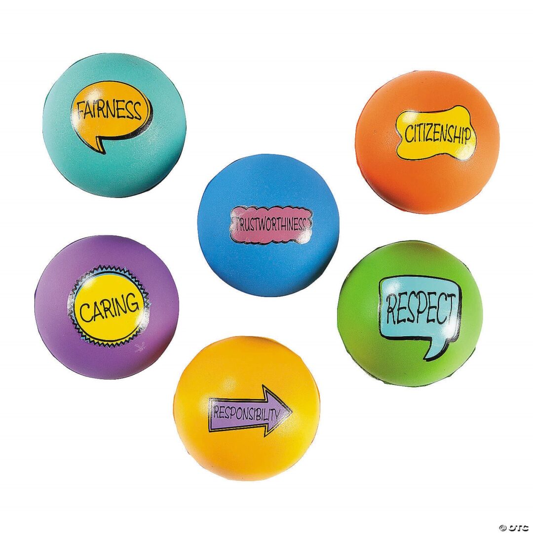 Stress Relievers: Good Character – Set of 12