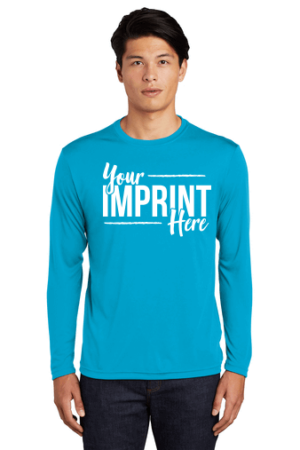 Sport-Tek Competitor Tee – Long Sleeve – Youth & Adult – Screenprinted – Customizable