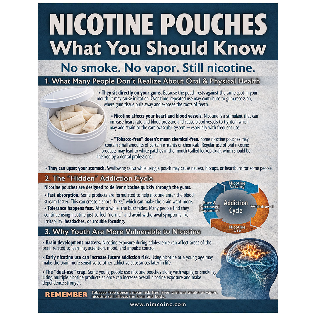 Tobacco Prevention Tearpad: Nicotine Pouches-What You Should Know
