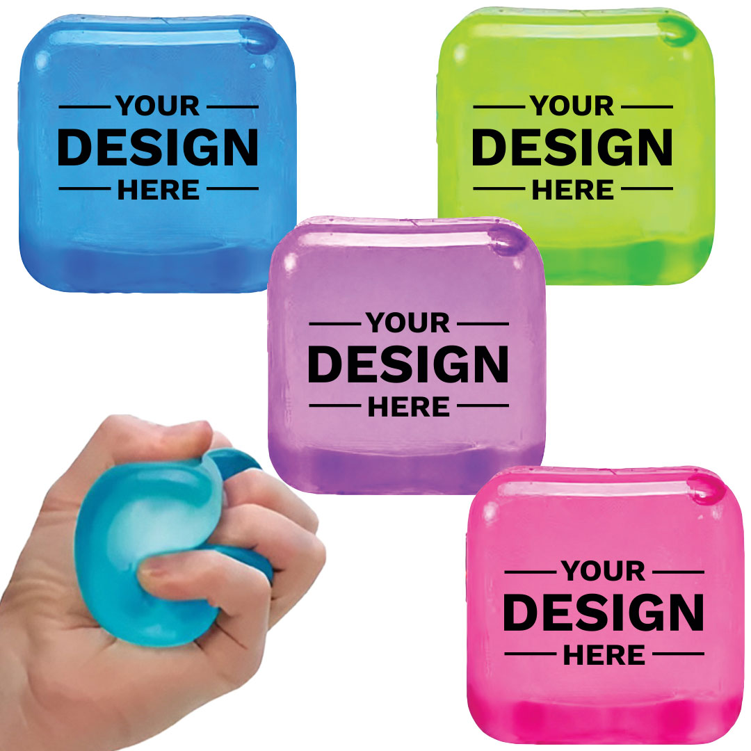 Squishy Ice Cube Fidget – Customizable