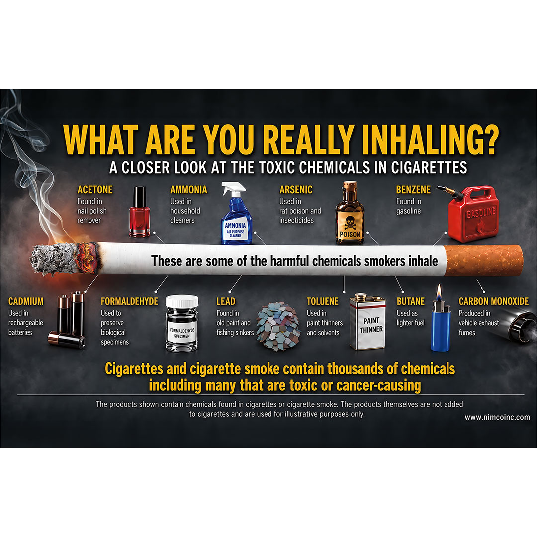 What Are You Really Inhaling? Smoking Prevention Poster