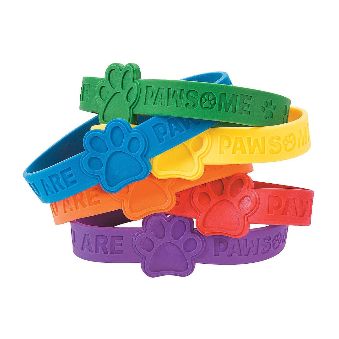 Bracelets: PAWSOME - Set of 24