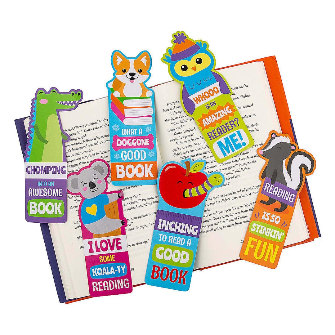Bookmarks: I Love Reading – Set of 48