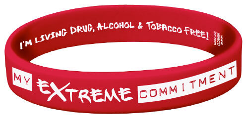 My Extreme Commitment Silicone Bracelet