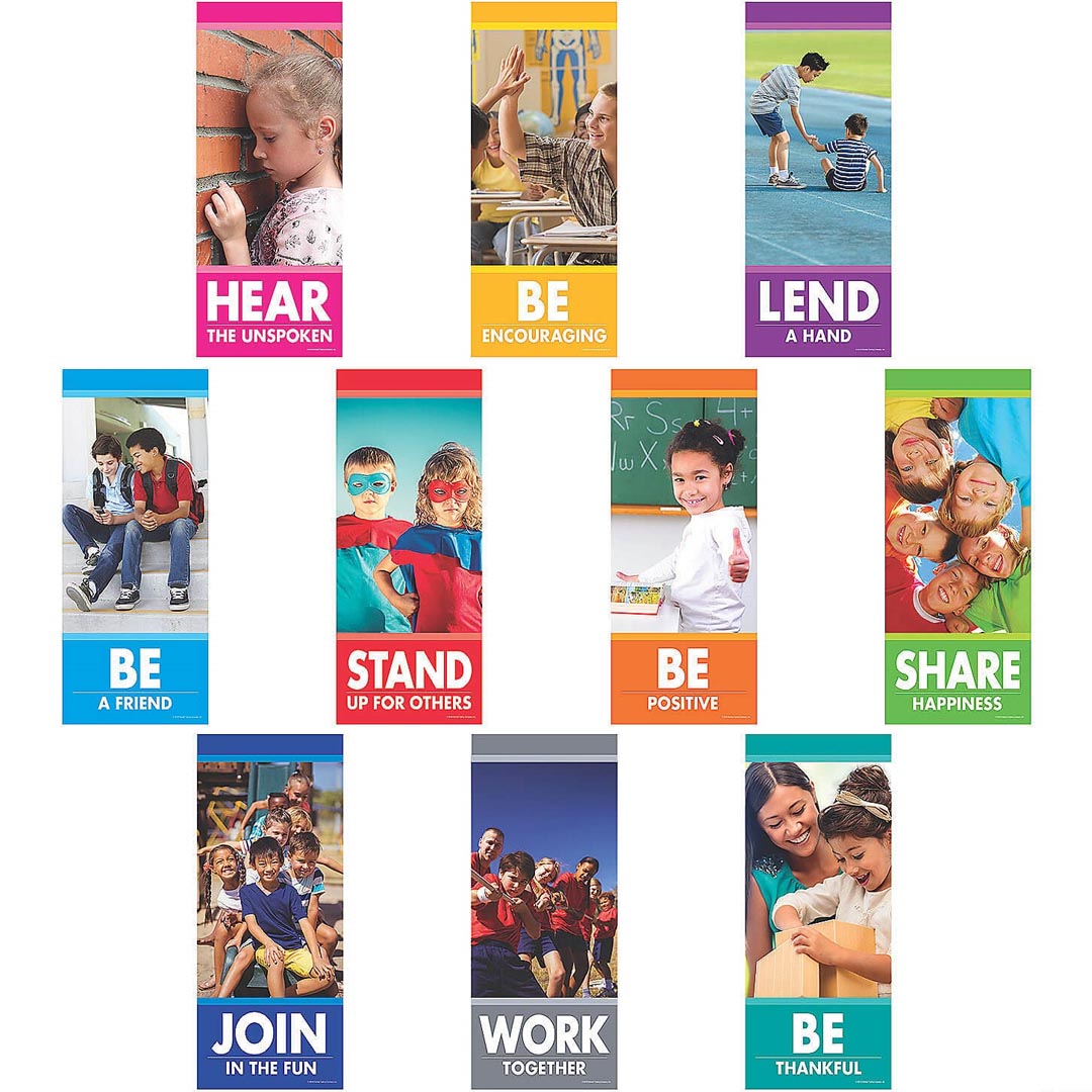 Ways to Be Kind Poster Set of 10