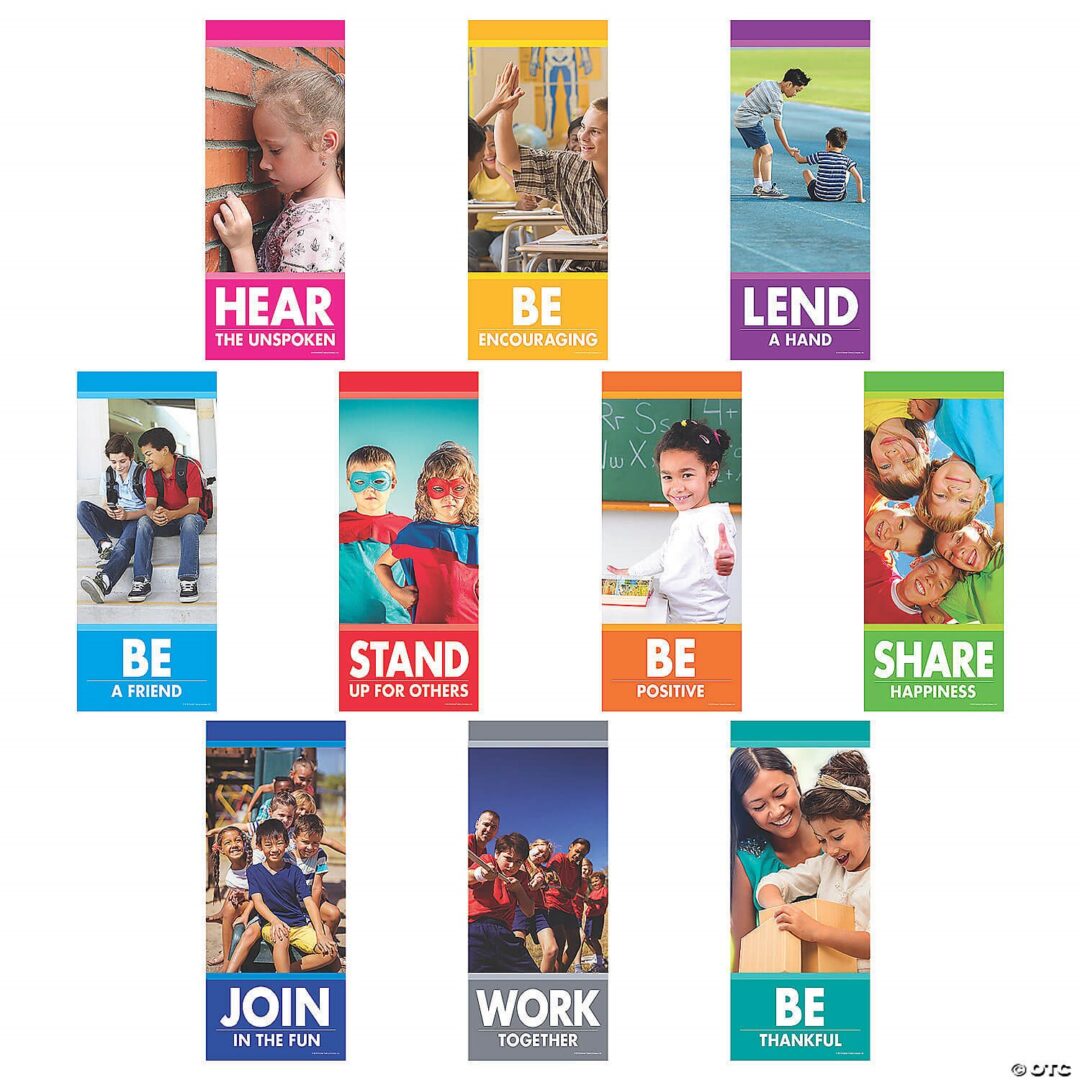 Poster Set: Ways To Be Kind – Set of 10