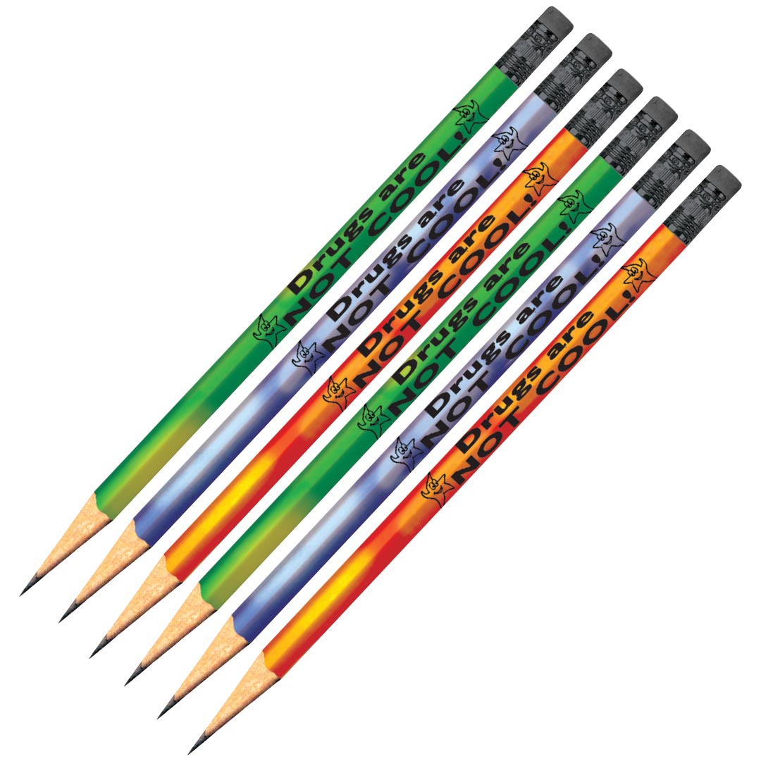 Drugs are Not Cool! Assorted Heat Changing Pencils