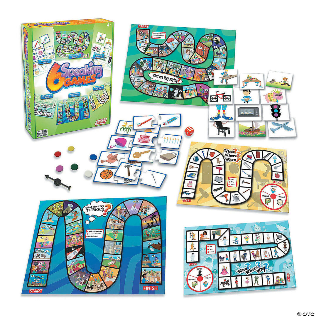 Junior Learning 6 Speaking Games