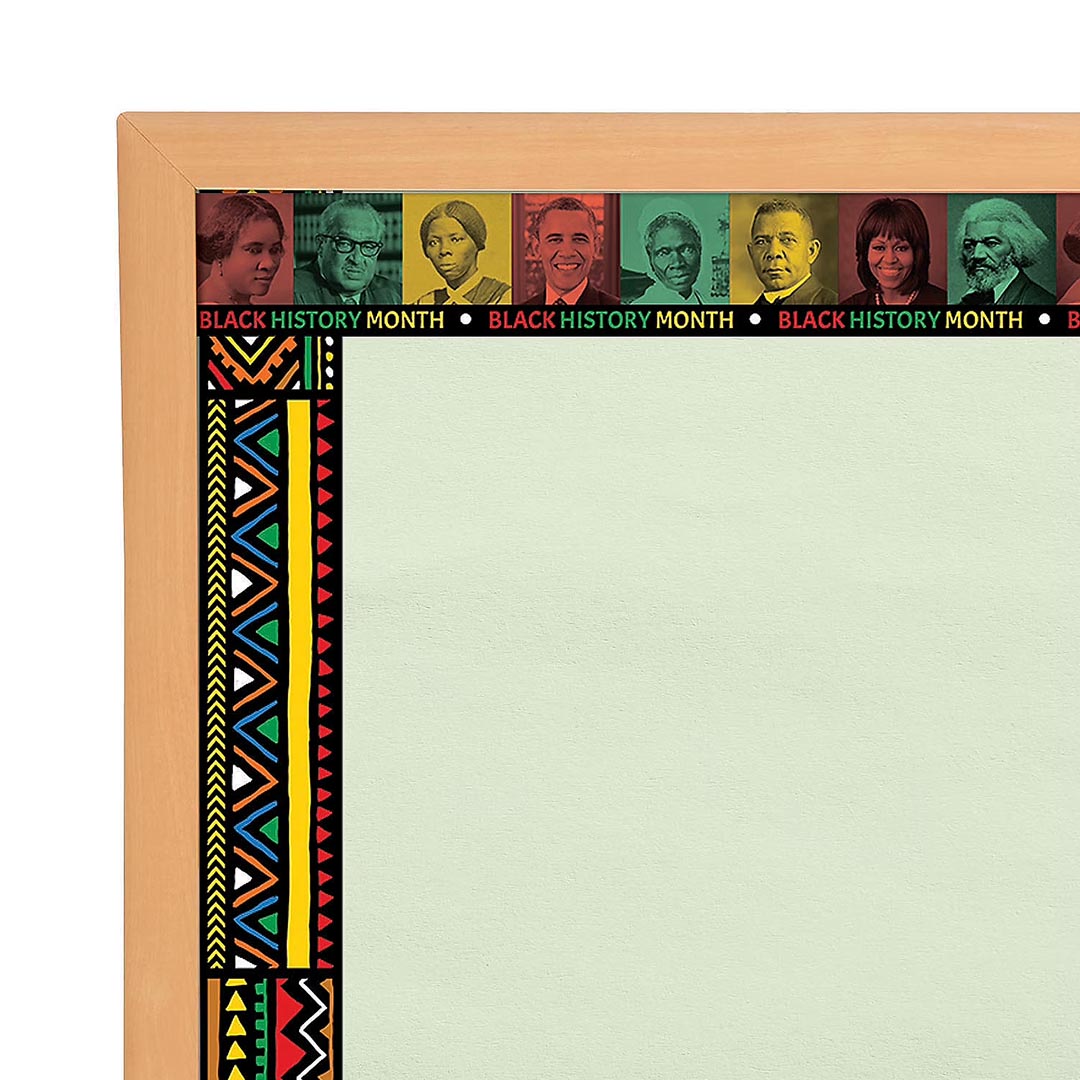 Black History Double-Sided Bulletin Board Borders - 12 Pc.