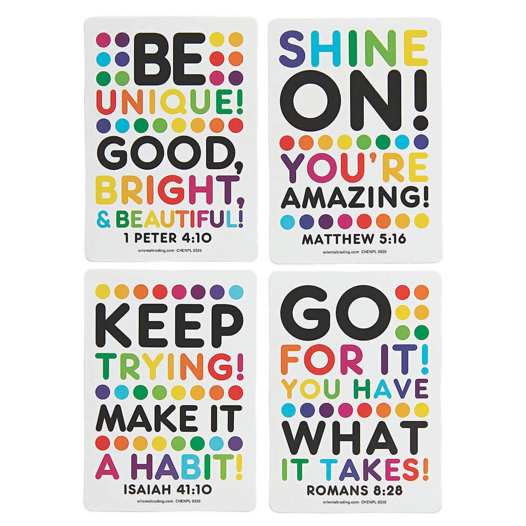 Encouragement Cards: Religious – Set of 48