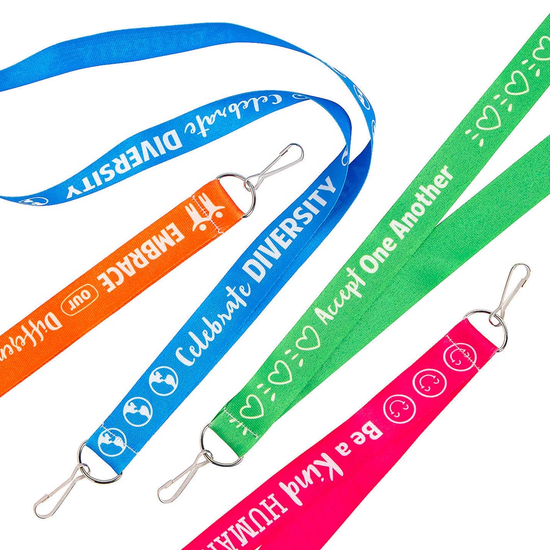 Humankind & Diversity Breakaway Lanyard Set of 12