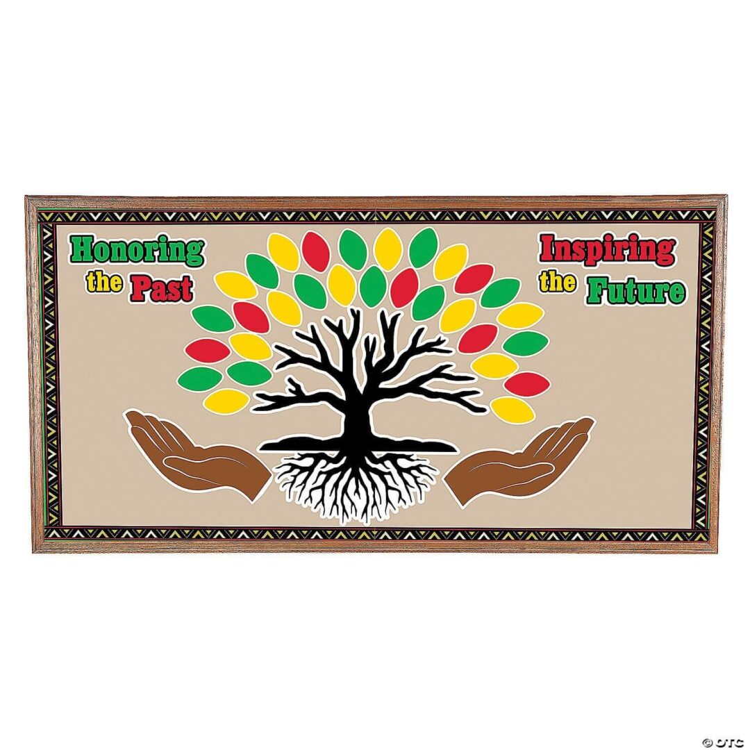 Black History Month Bulletin Board (57 PC Set)