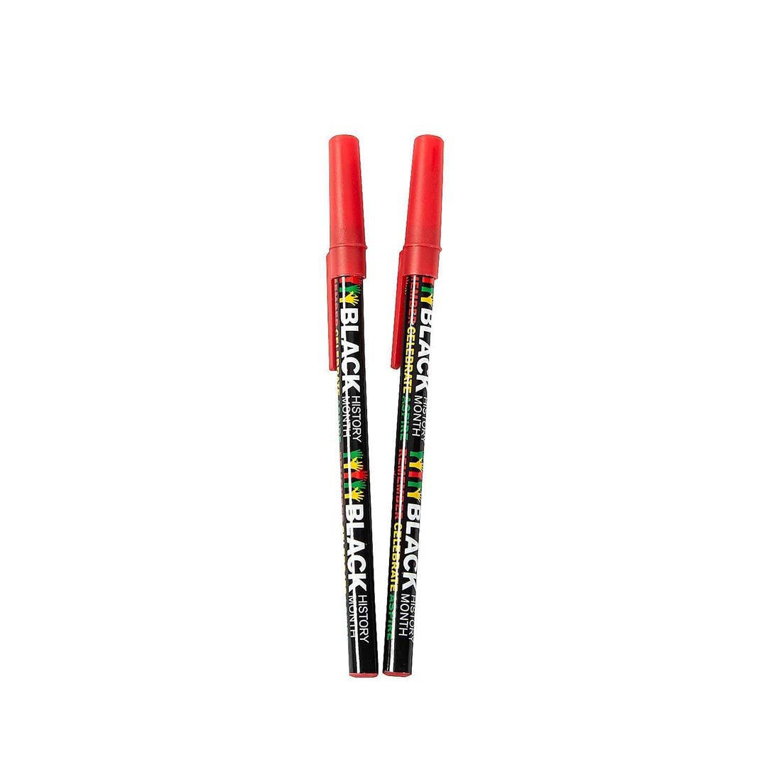 Black History Month Ink Pens (Set of 24)