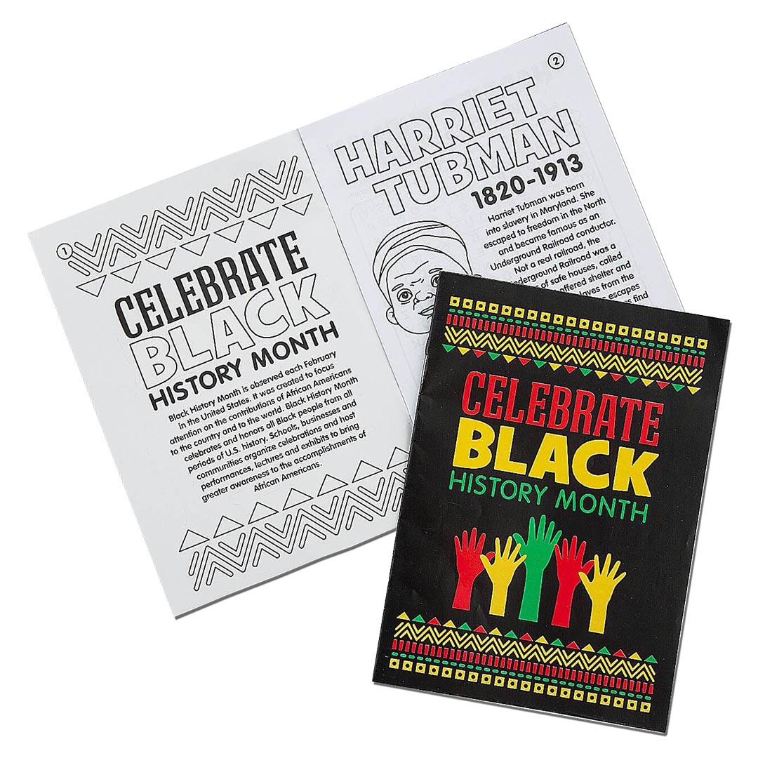 Celebrate Black History Month Activity Books (Set of 12)