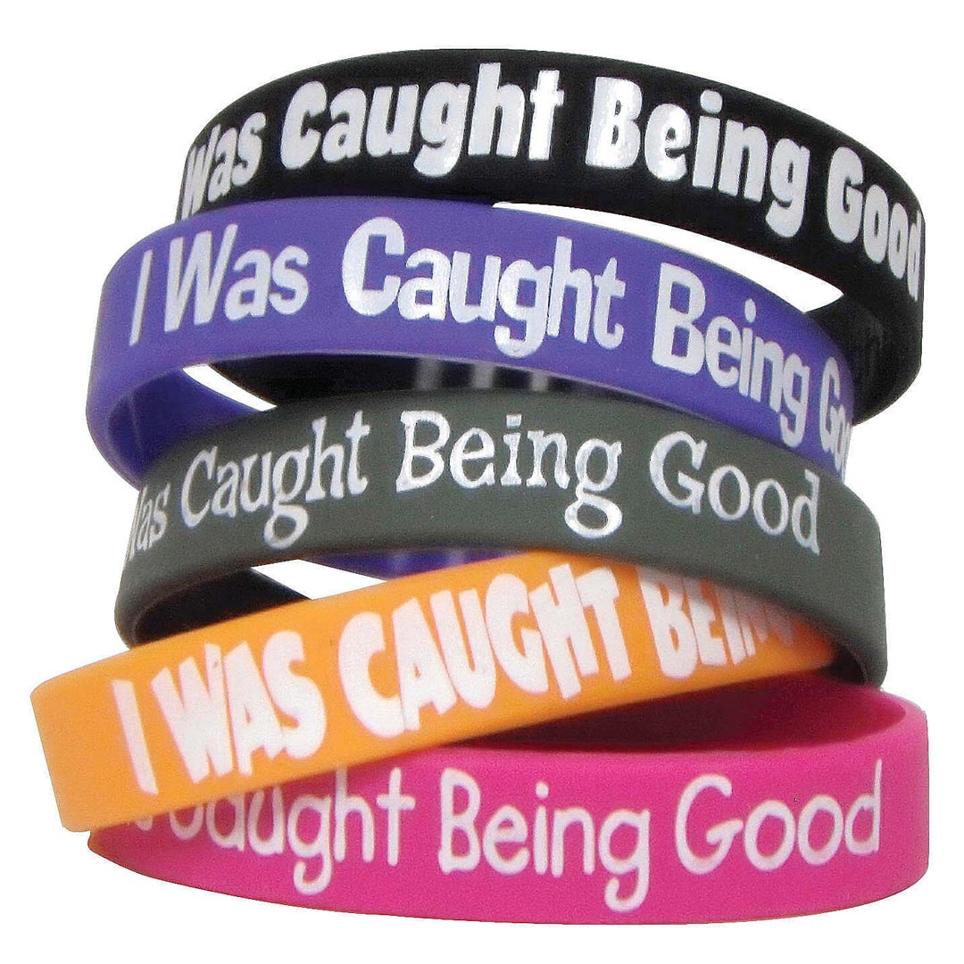Bracelets: I Was Caught Being Good - Set of 10