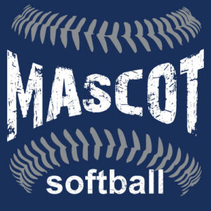 School Spirit Banner (Customizable): Mascot Softball