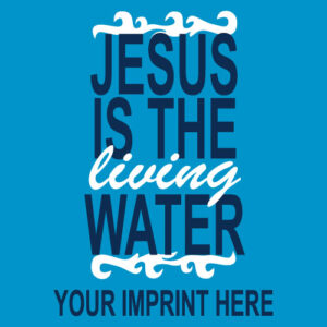 Faith and Encouragement Banner (Customizable): Jesus Is The Living Water