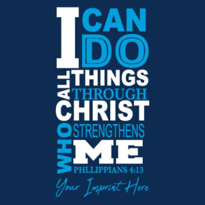 Faith and Encouragement Banner (Customizable): I Can Do All Things
