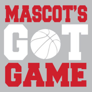 School Spirit Banner (Customizable): Mascot’s Got Game