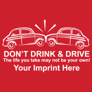 Alcohol Prevention Banner (Customizable): Don’t Drink and Drive