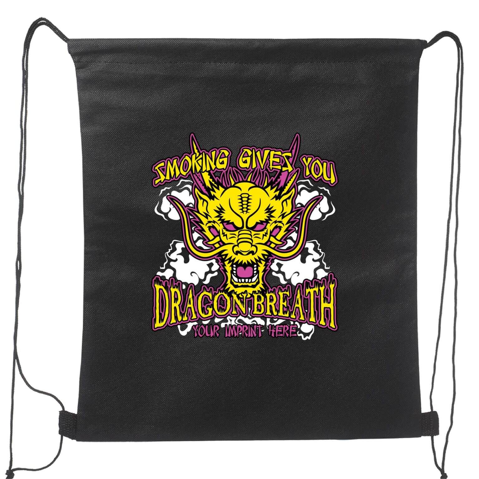 Tobacco Prevention Backpack: Smoking Gives You Dragon Breath - Customizable 