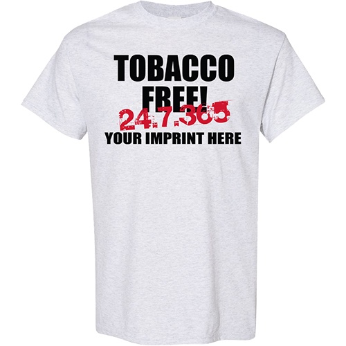 Tobacco Prevention Shirt: Tobacco Free – Customizable Tobacco Prevention Shirt: Tobacco Free – Customizable