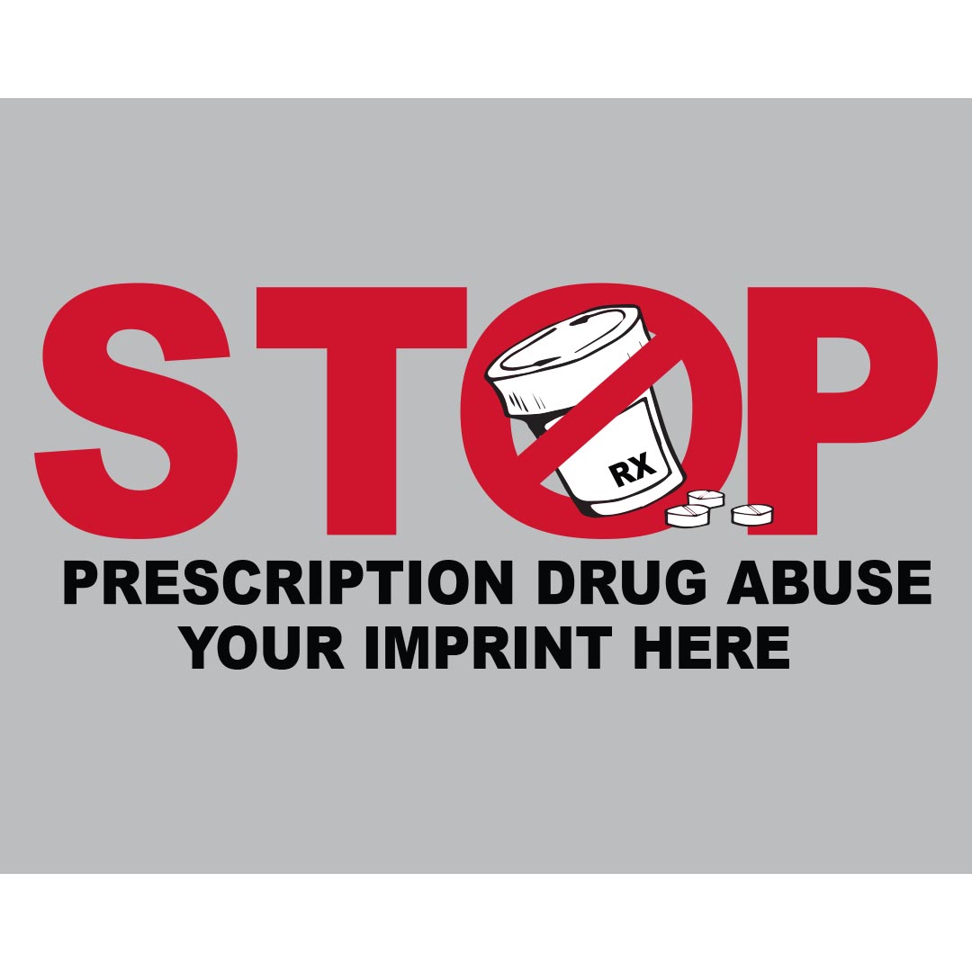 Drug Prevention Banner (Customizable): Stop Prescription Drug...