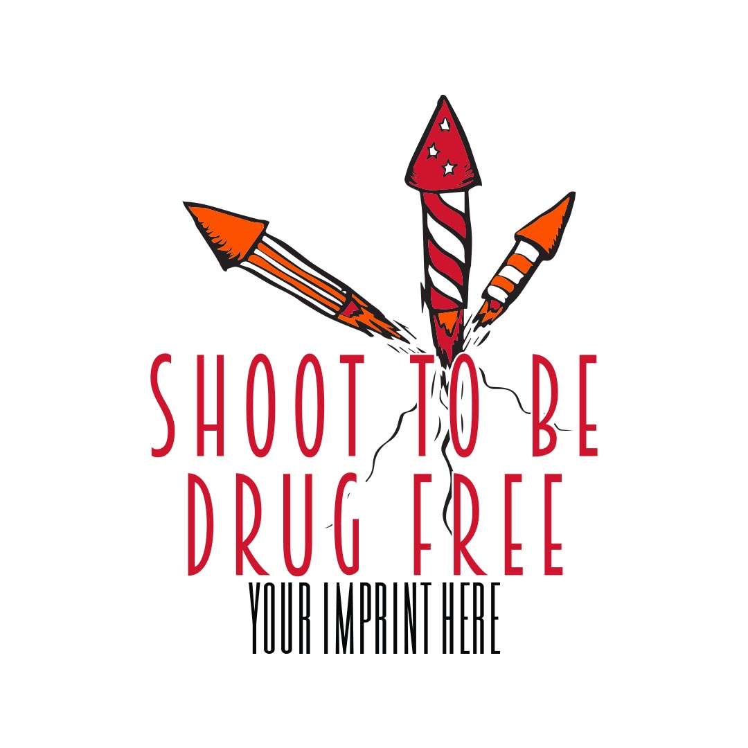 Drug Prevention Banner (Customizable): Shoot to Be...