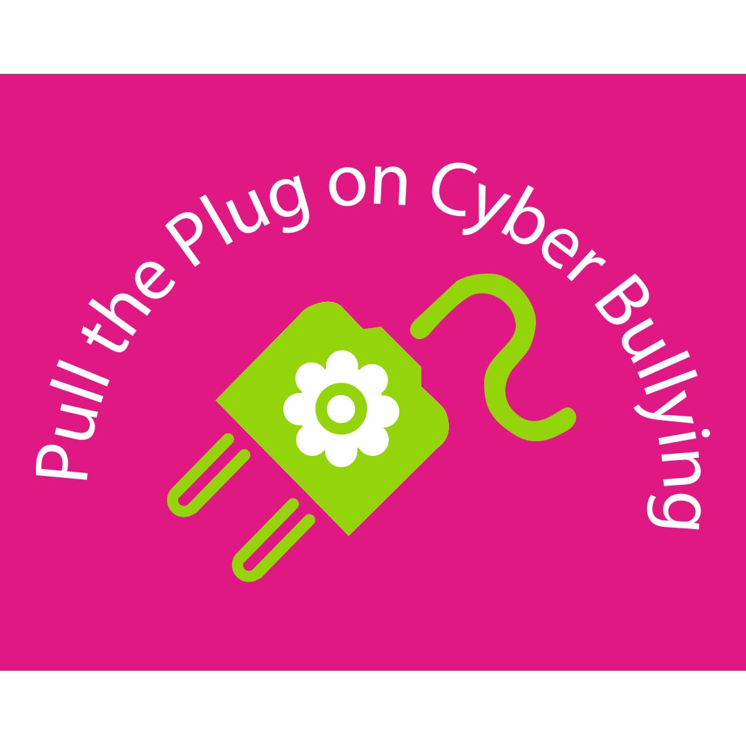 Bullying Prevention Banner (Customizable): Pull The Plug On Cyber Bullying