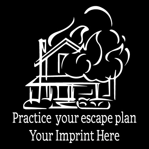 Fire Safety Banner (Customizable): Practice Your Escape Plan Fire Safety Banner (Customizable): Practice Your Escape Plan