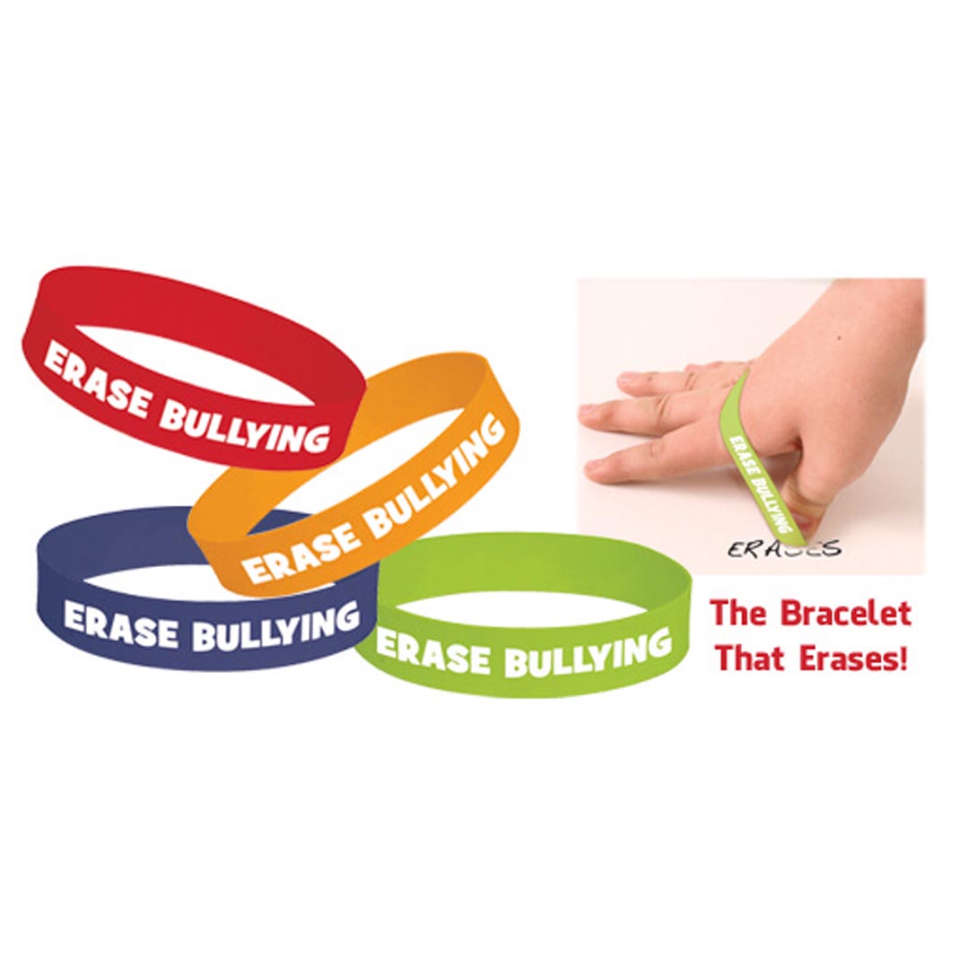 Erase Bullying Eraselet® – A Bracelet that Erases – Assorted Colors