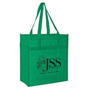 Grocery Bag with Poly Board Insert 13″ x 7″ x 14″