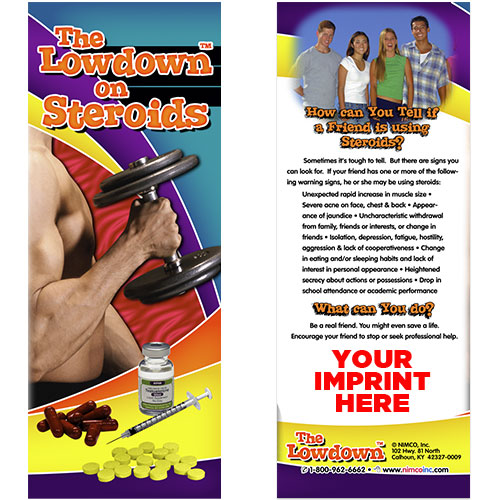 The Lowdown On Steroids Pamphlet – Customizable The Lowdown On Steroids Pamphlet – Customizable