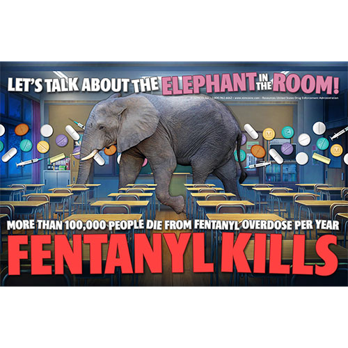 Fentanyl Poster: Elephant In The Room Fentanyl Poster: Elephant In The Room