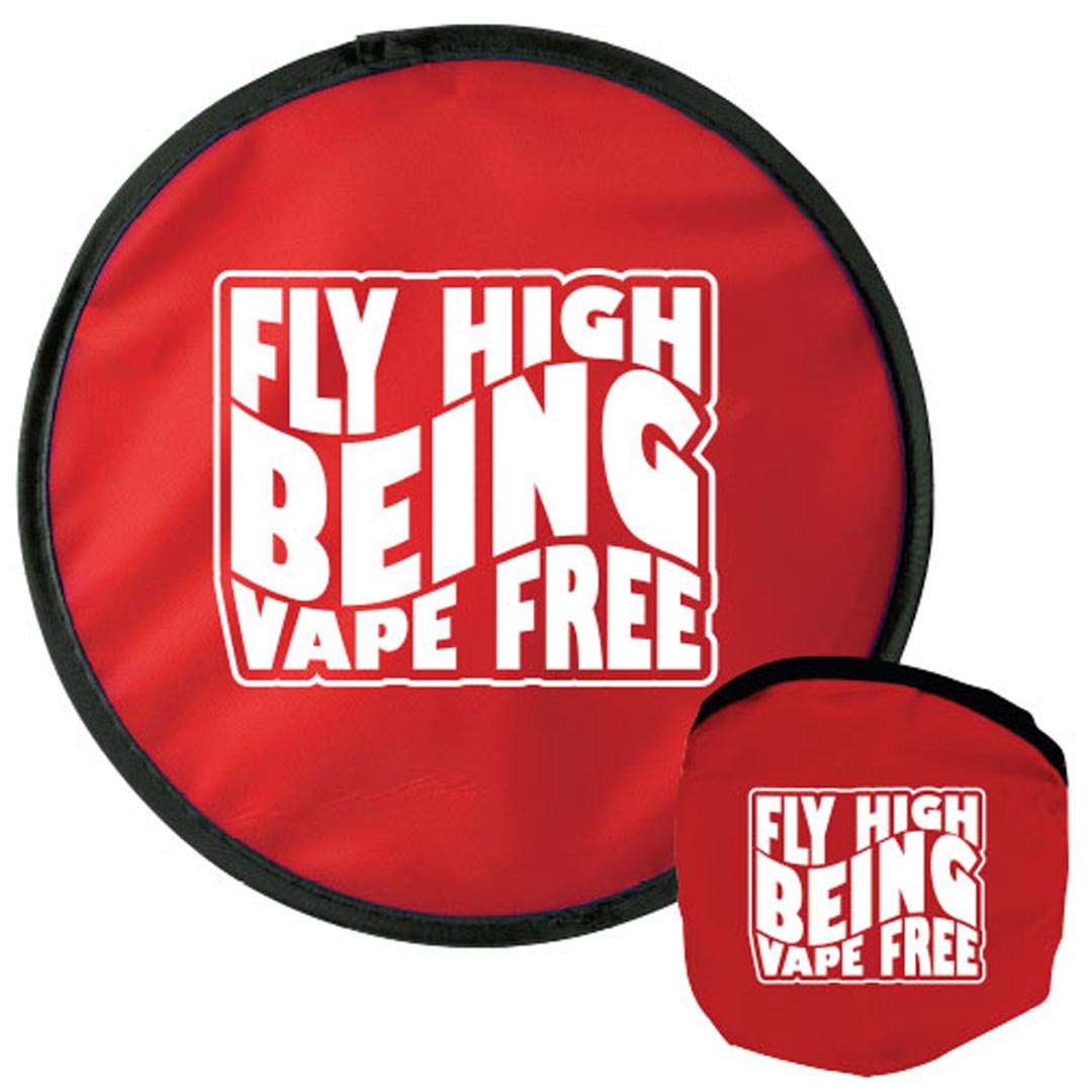 Fly High Being Vape Free Foldable Flyer
