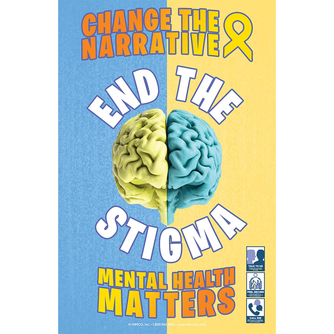 Mental Health Poster: Change The Narrative