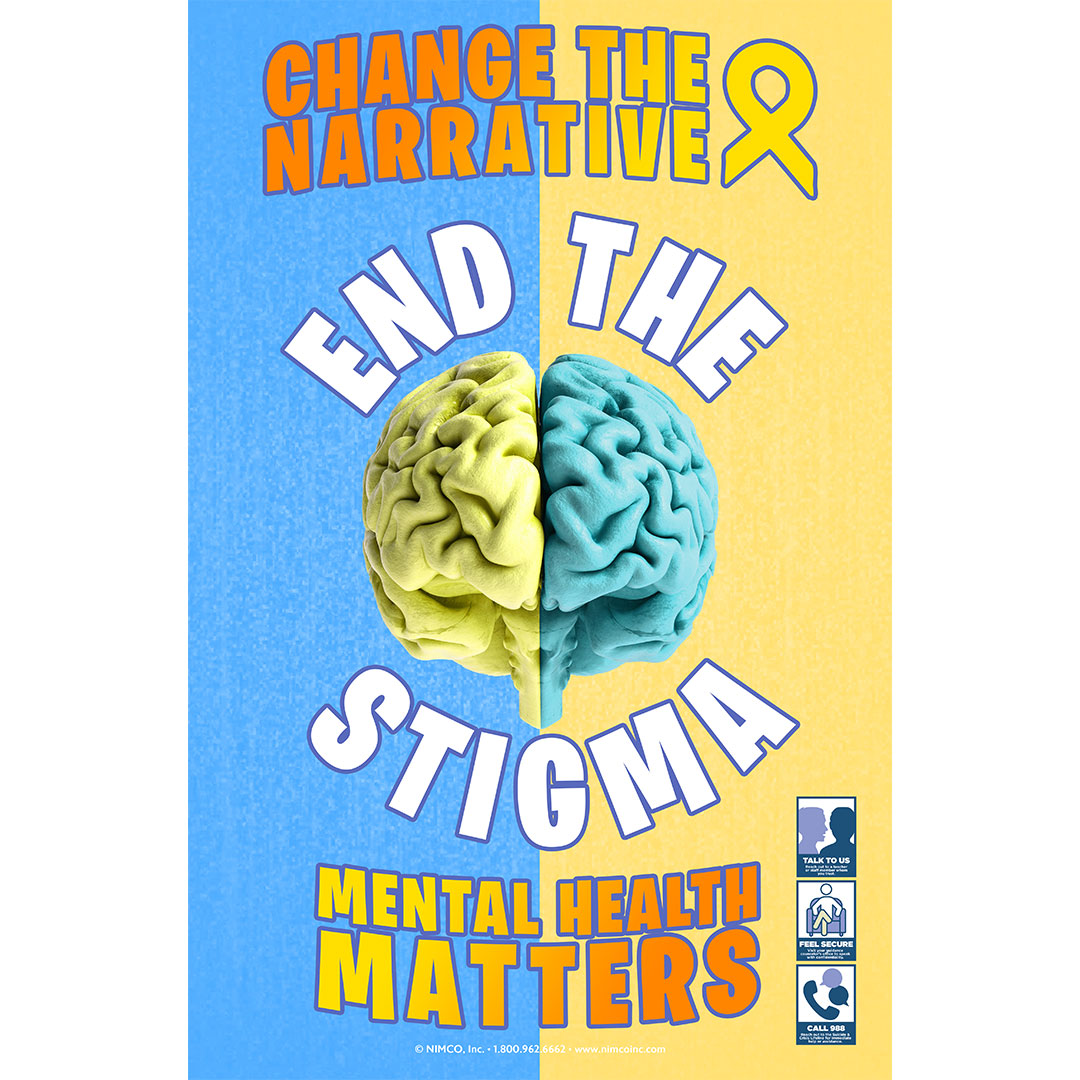 Mental Health Poster: Change The Narrative